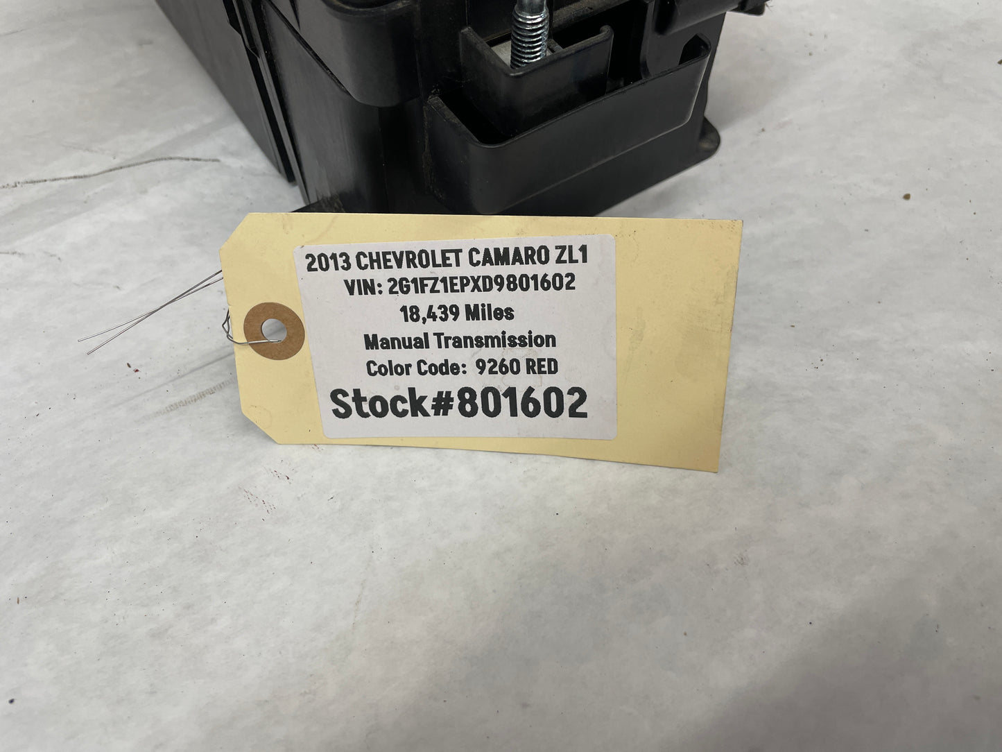 2013 Chevy Camaro ZL1 Fuse Relay Box OEM - Day's Parts Yard