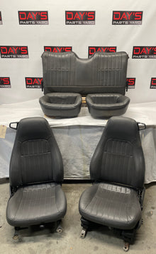 1999 Chevy Camaro Z28 SS Seats Fronts and Rears Gray Leather OEM