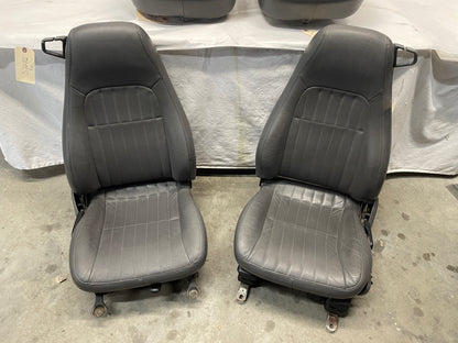 1999 Chevy Camaro Z28 SS Seats Fronts and Rears Gray Leather OEM