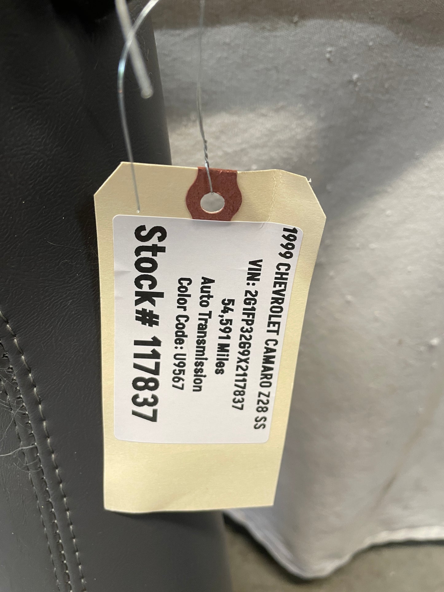 1999 Chevy Camaro Z28 SS Seats Fronts and Rears Gray Leather OEM