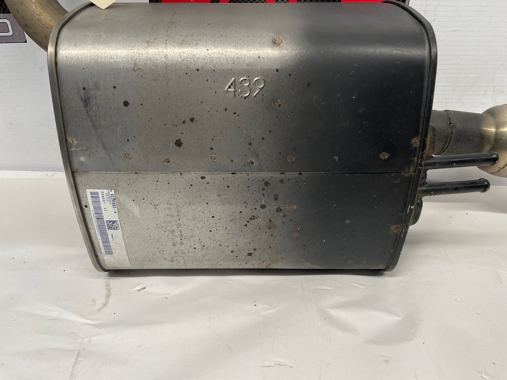 2014 Chevy SS Sedan Factory OEM LH Driver Exhaust Mufflers - Day's Parts Yard
