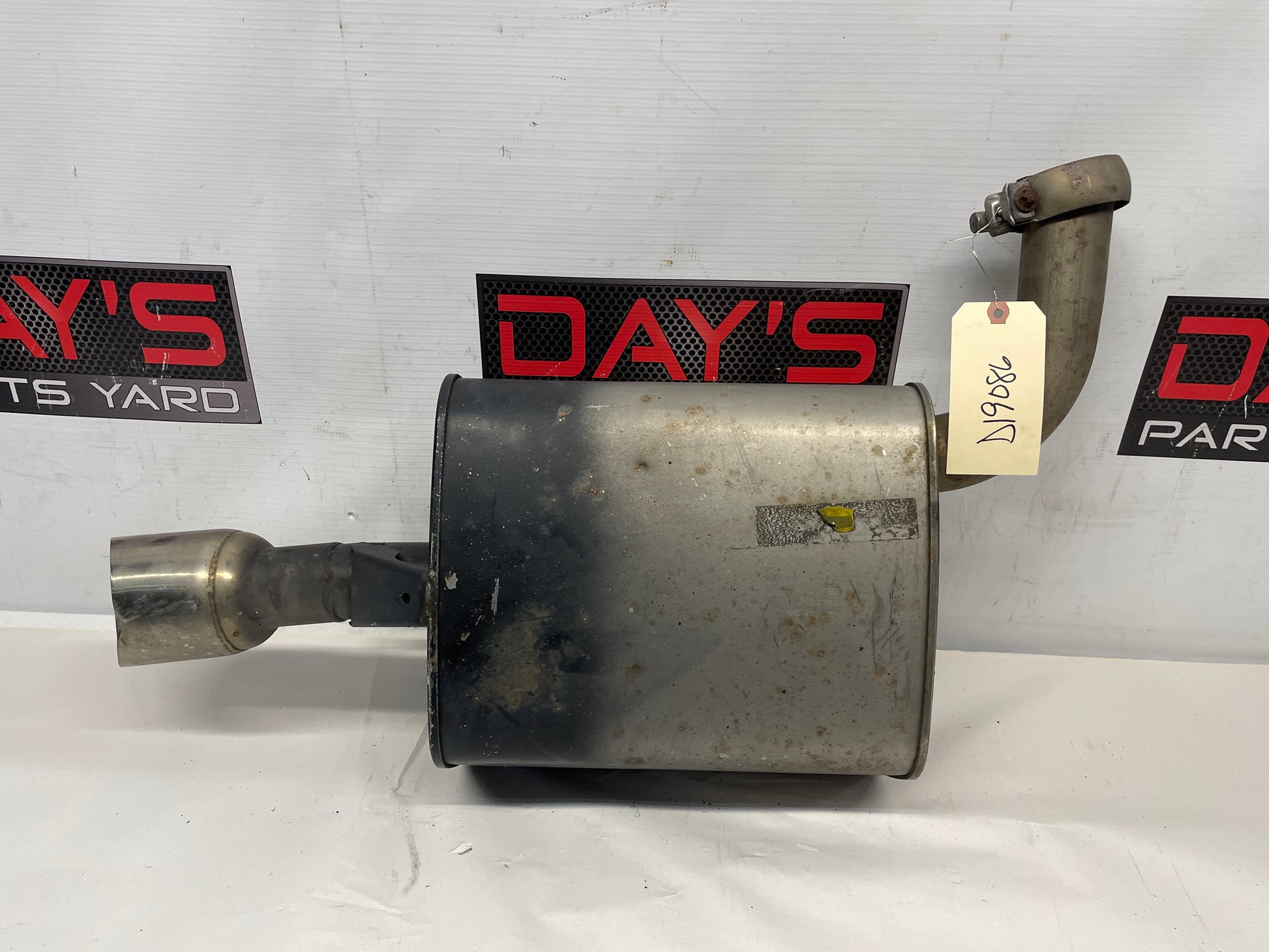 2014 Chevy SS Sedan Factory OEM LH Driver Exhaust Mufflers - Day's Parts Yard