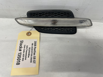 2008 Pontiac G8 GT LH Driver Fender Marker Repeater Lamp Light Grill OEM