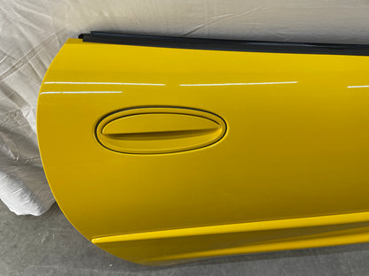 2004 Chevy C5 Corvette Z06 RH Passenger Exterior Door Yellow OEM - Day's Parts Yard