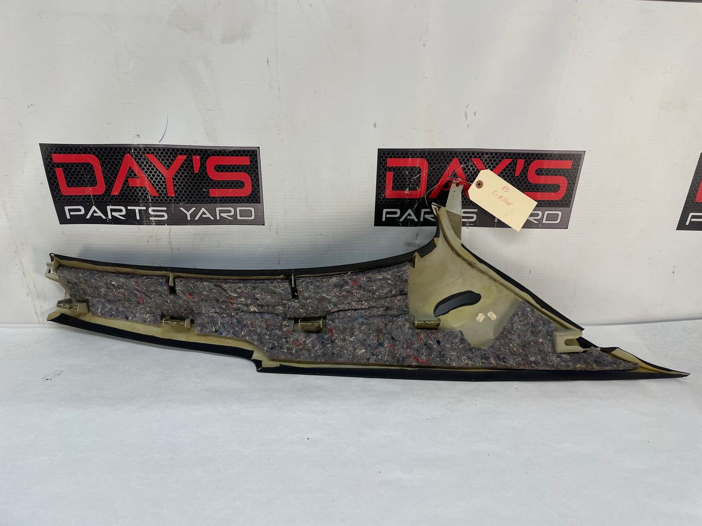 2004 Pontiac GTO RH Passenger Rear Interior Quarter C Pillar Seat Belt Cover Trim Panel OEM - Day's Parts Yard