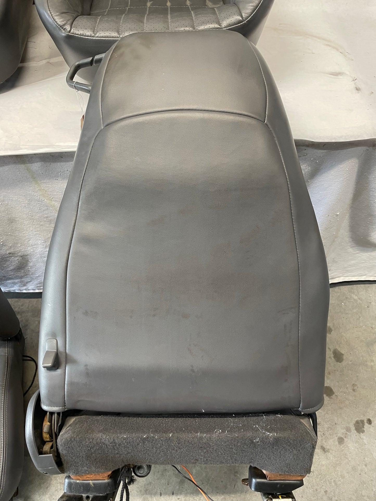 1999 Chevy Camaro Z28 SS Seats Fronts and Rears Gray Leather OEM