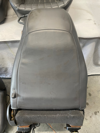1999 Chevy Camaro Z28 SS Seats Fronts and Rears Gray Leather OEM