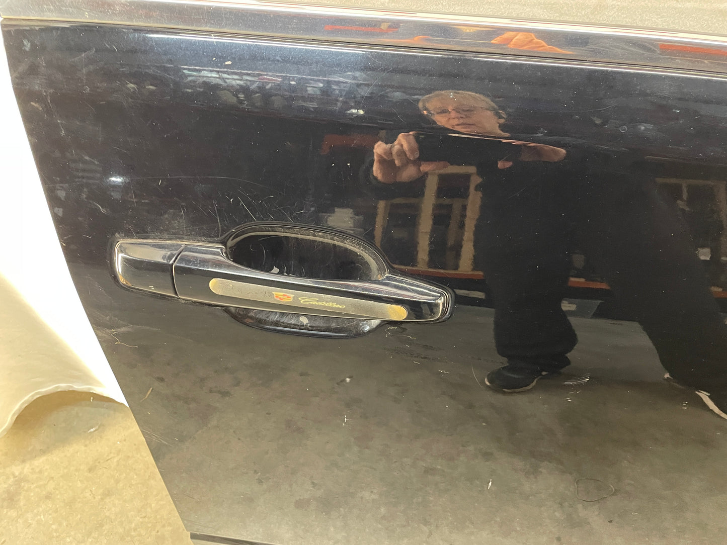 2010 Cadillac CTS-V Sedan RH Passenger Front Exterior Door Black OEM