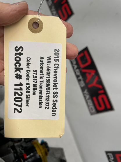 2015 Chevy SS Sedan Complete Front Bumper Cover Fascia OEM DAMAGED