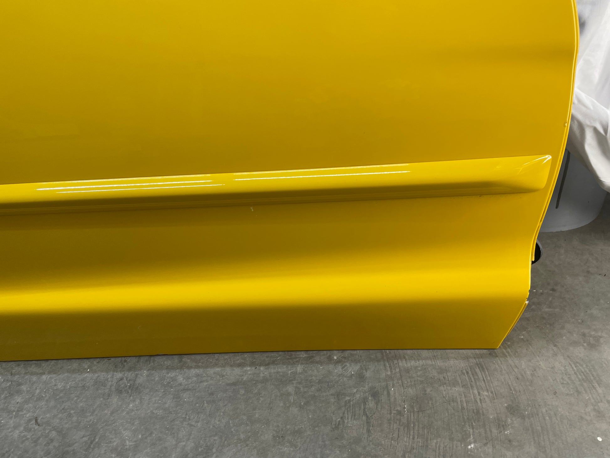 2004 Chevy C5 Corvette Z06 RH Passenger Exterior Door Yellow OEM - Day's Parts Yard