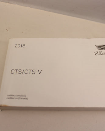 2018 Cadillac CTS-V Owners Manual OEM