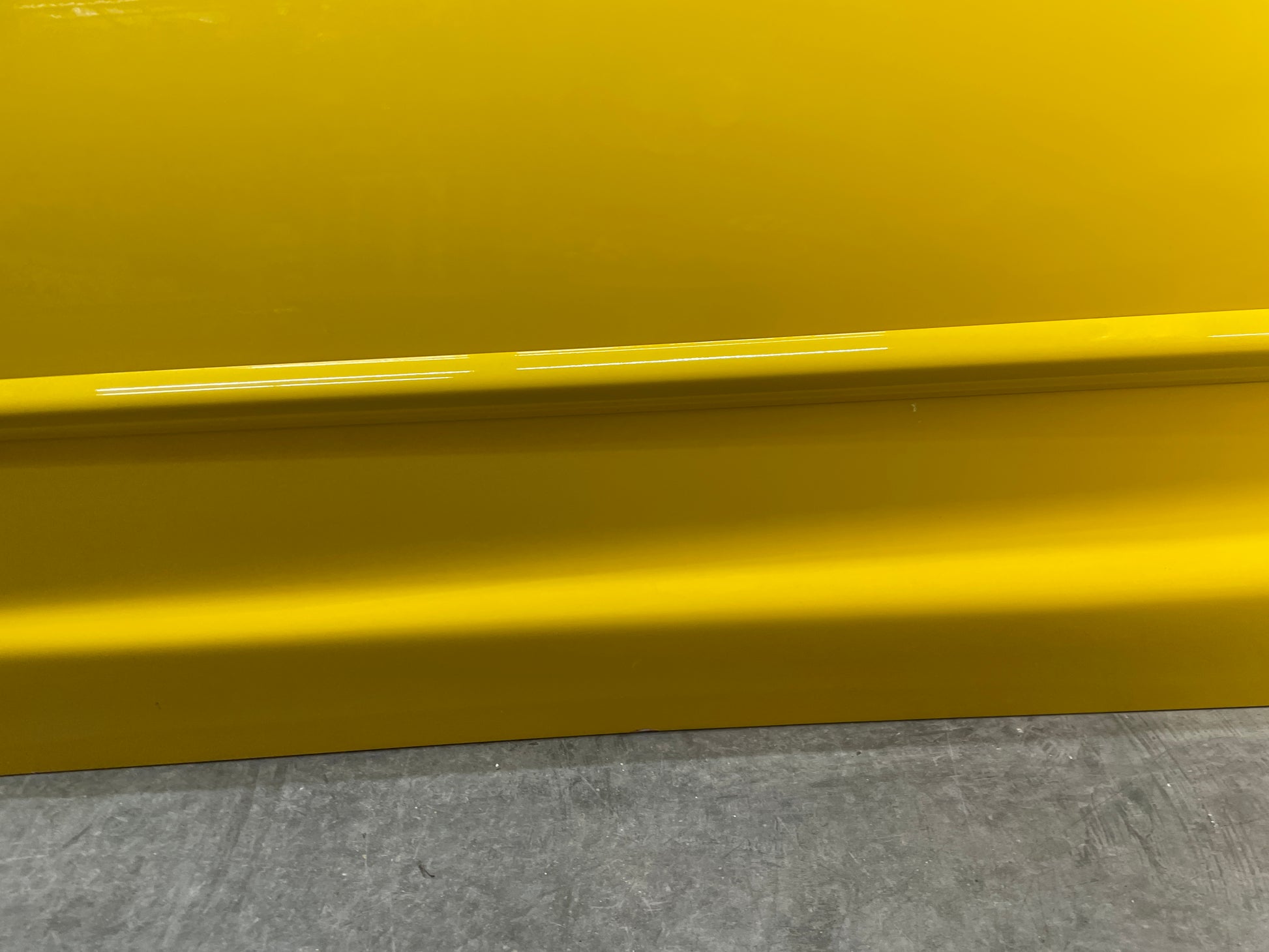 2004 Chevy C5 Corvette Z06 RH Passenger Exterior Door Yellow OEM - Day's Parts Yard