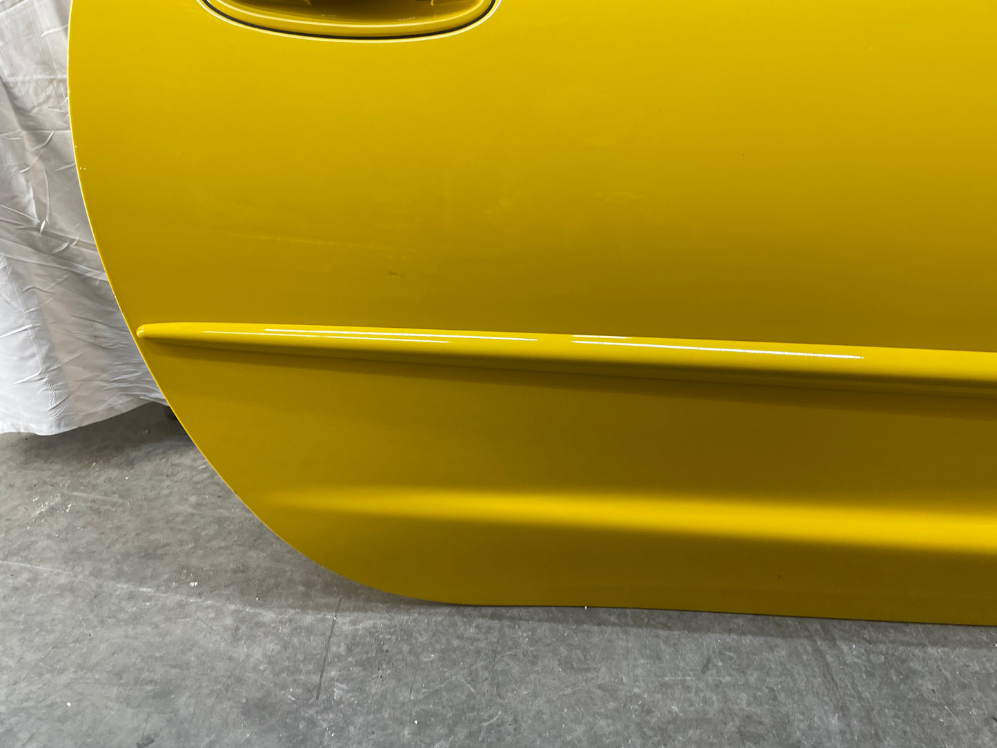 2004 Chevy C5 Corvette Z06 RH Passenger Exterior Door Yellow OEM - Day's Parts Yard