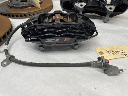 2013 Chevy Camaro ZL1 Front and Rear Calipers w/ Rotors OEM - Day's Parts Yard