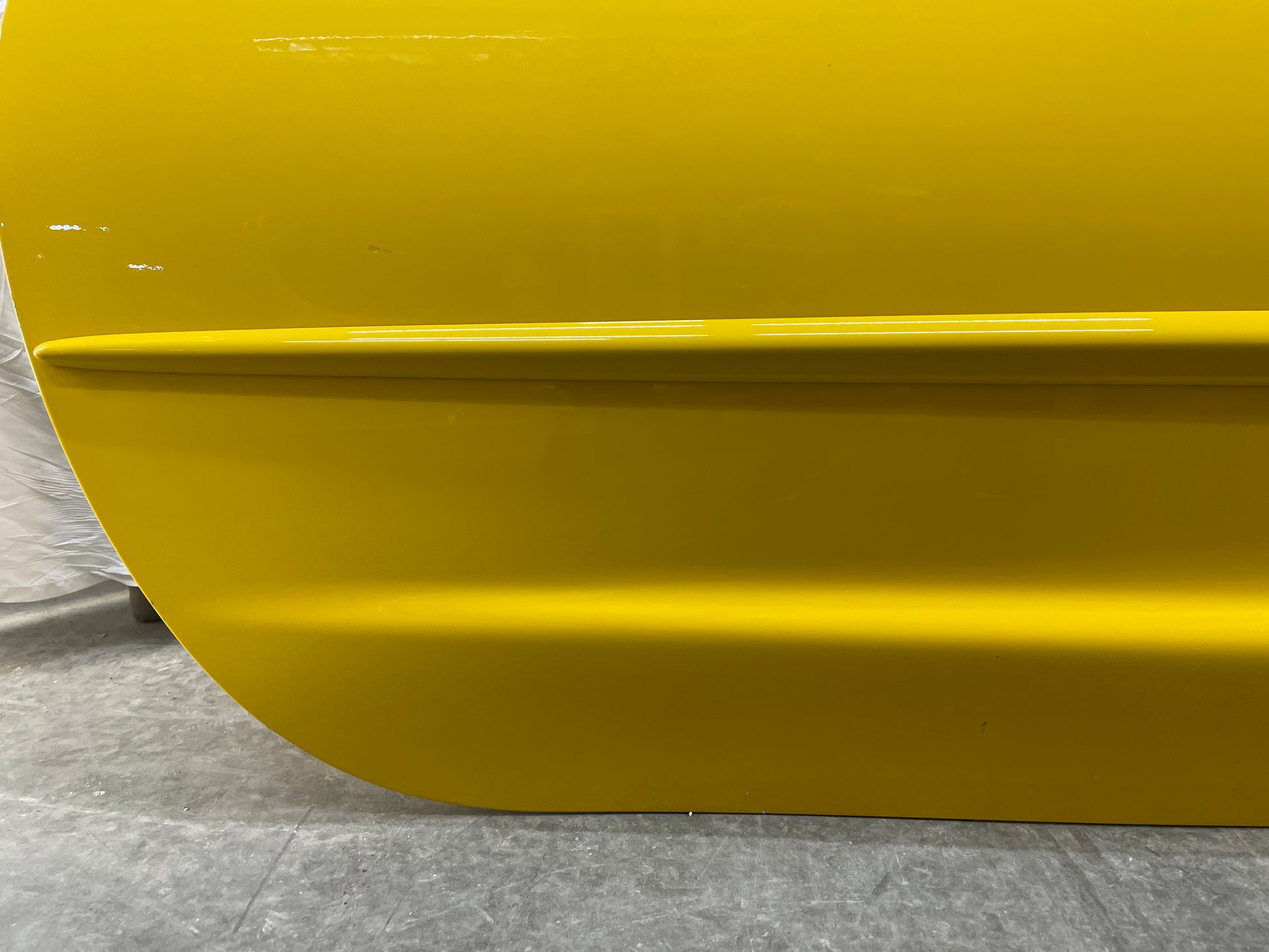 2004 Chevy C5 Corvette Z06 RH Passenger Exterior Door Yellow OEM - Day's Parts Yard