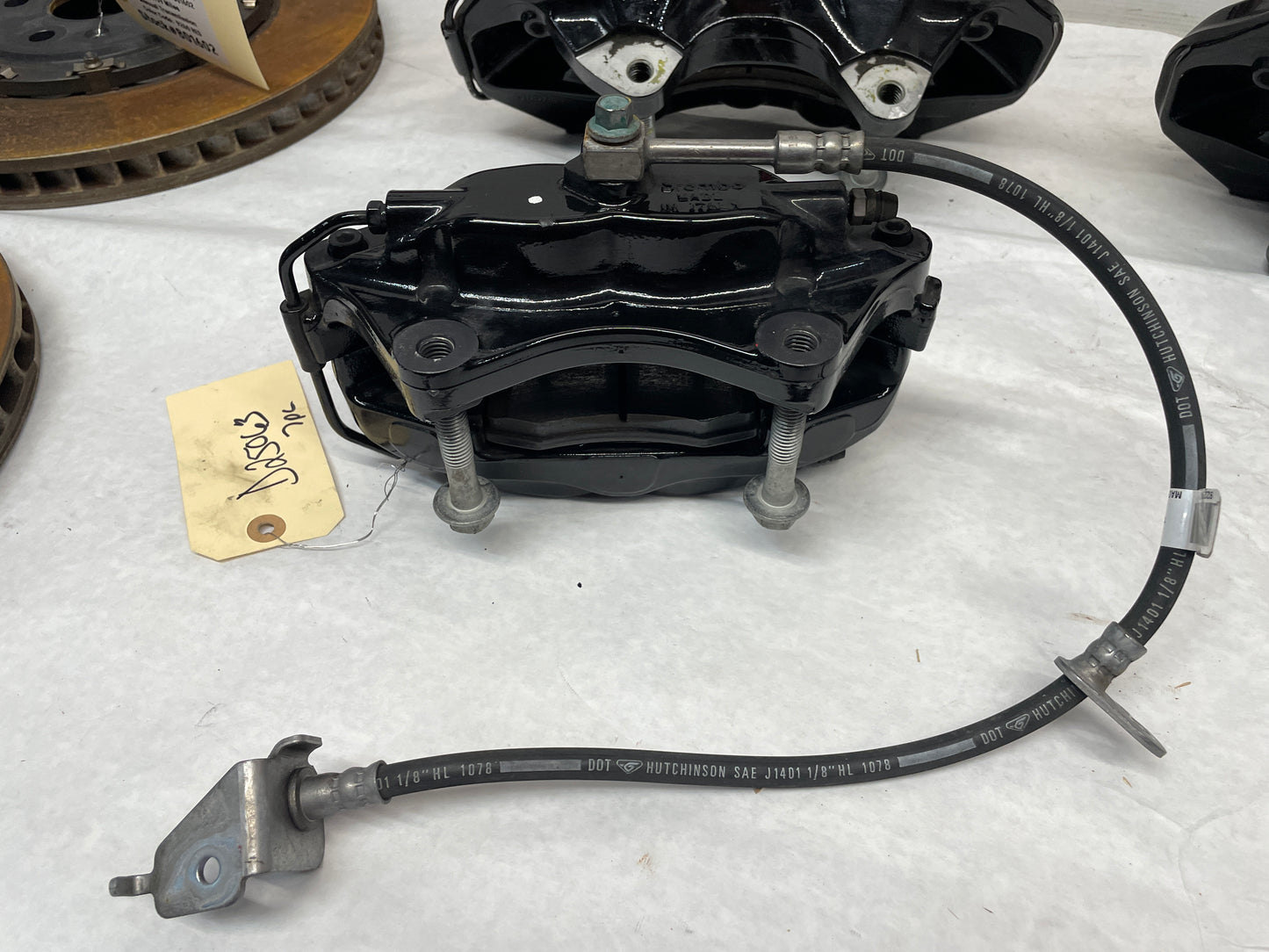 2013 Chevy Camaro ZL1 Front and Rear Calipers w/ Rotors OEM - Day's Parts Yard