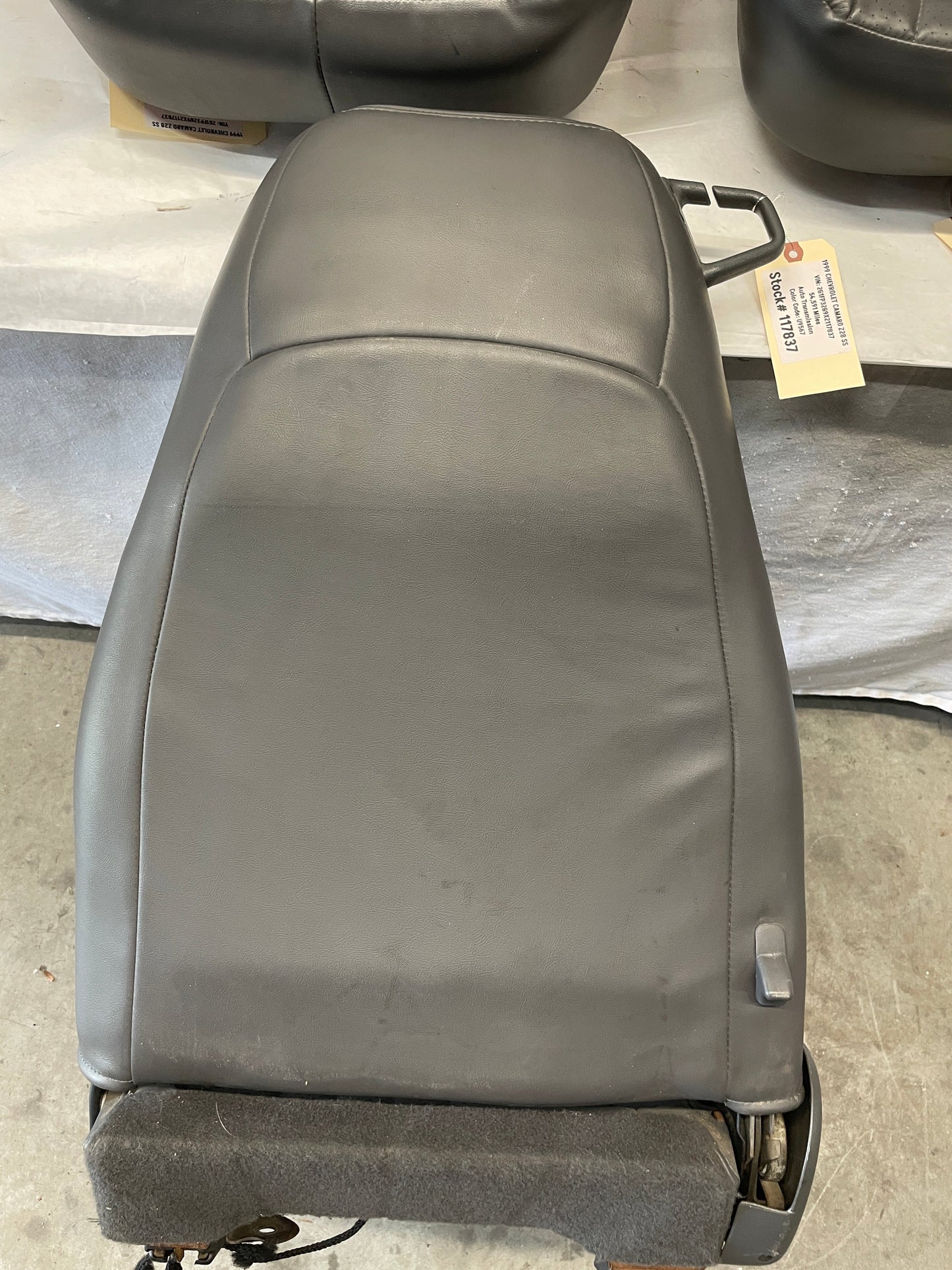 1999 Chevy Camaro Z28 SS Seats Fronts and Rears Gray Leather OEM
