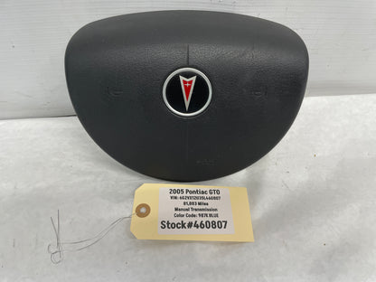 2005 Pontiac GTO Steering Wheel Airbag Air Bag OEM - Day's Parts Yard