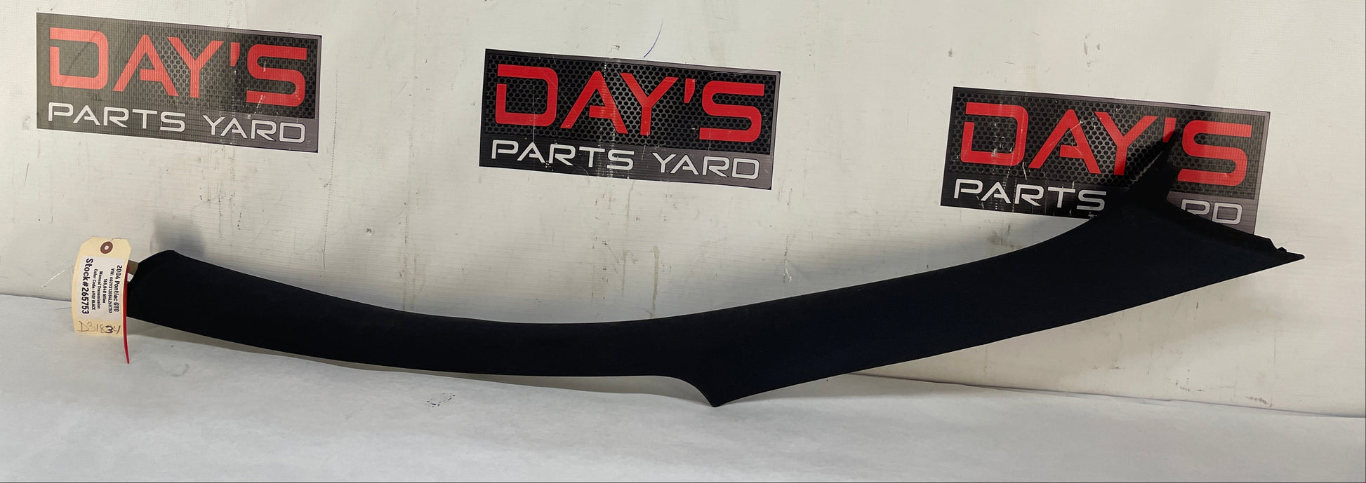 2005 Pontiac GTO RH Passenger Windshield Interior A Pillar Trim Top Roof Cover Panel OEM - Day's Parts Yard