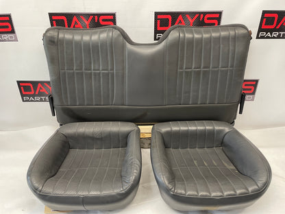 1999 Chevy Camaro Z28 SS Seats Fronts and Rears Gray Leather OEM