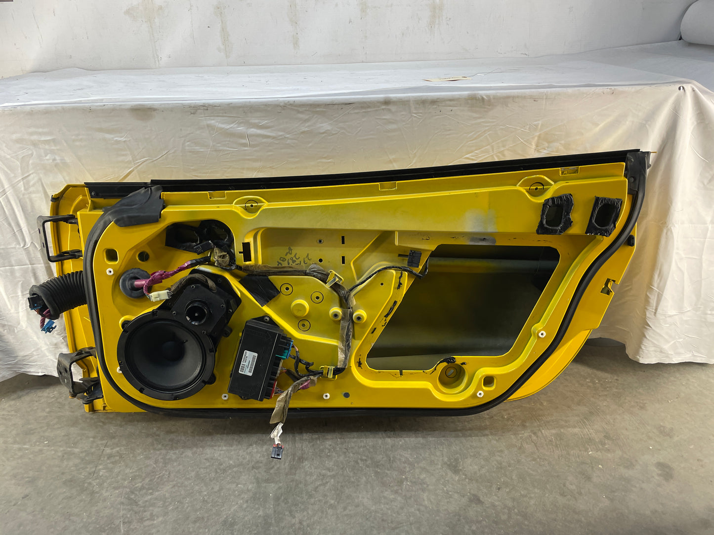 2004 Chevy C5 Corvette Z06 RH Passenger Exterior Door Yellow OEM - Day's Parts Yard