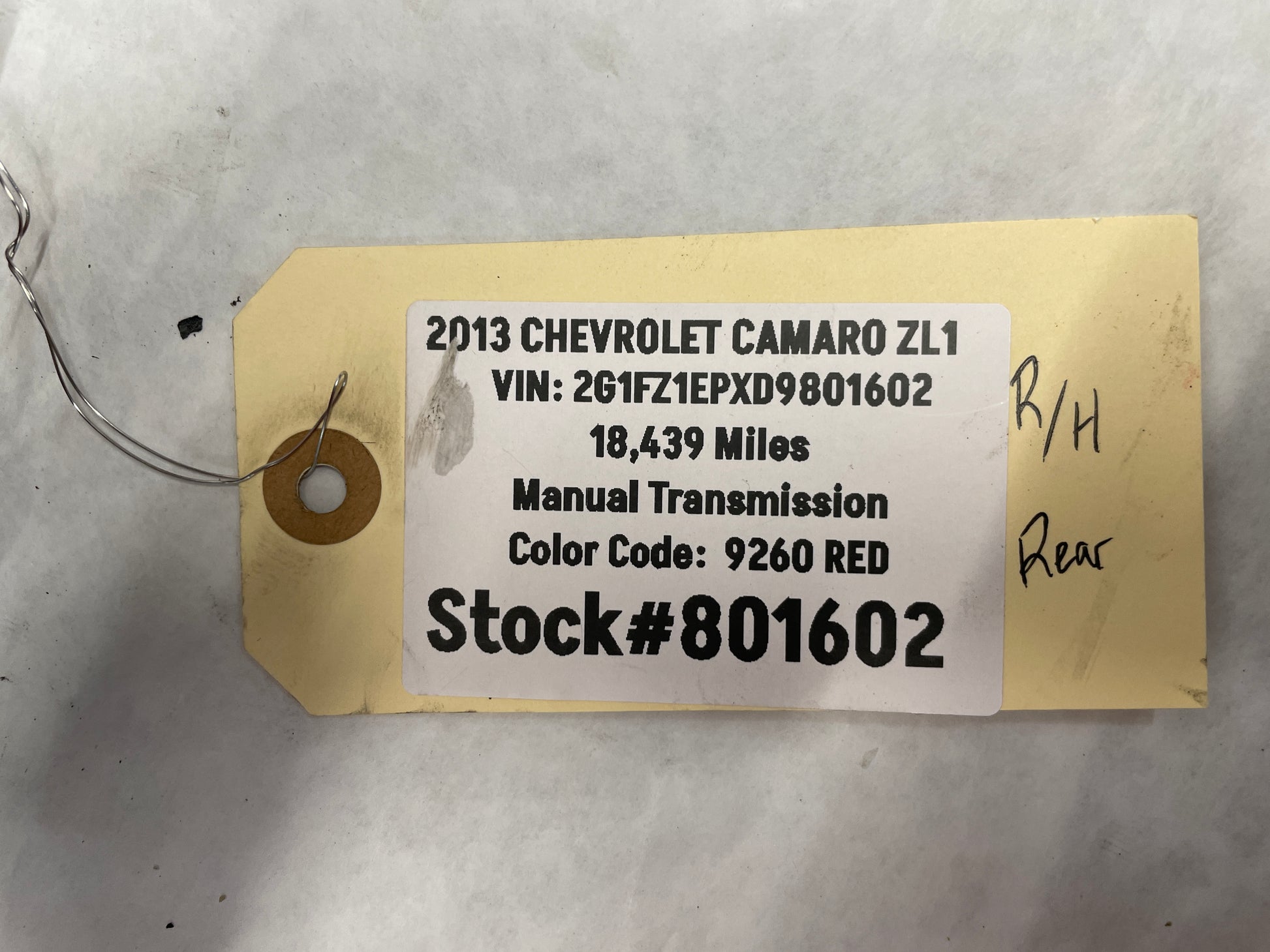 2013 Chevy Camaro ZL1 Front and Rear Calipers w/ Rotors OEM - Day's Parts Yard