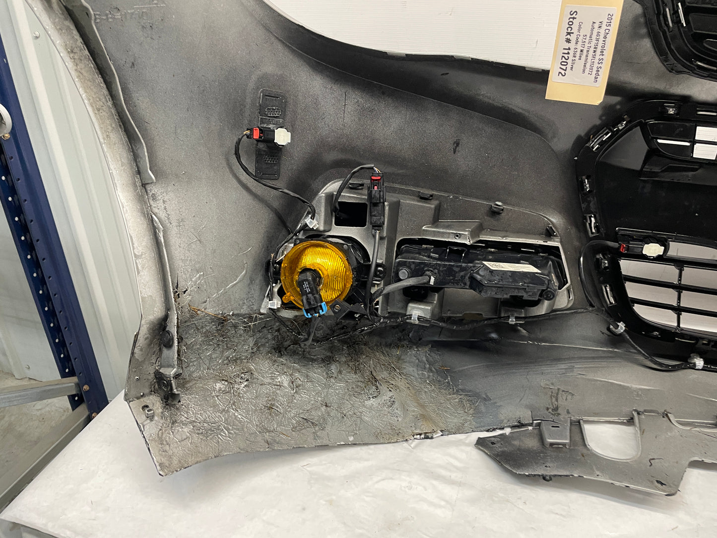 2015 Chevy SS Sedan Complete Front Bumper Cover Fascia OEM DAMAGED