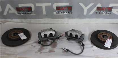 2009 Pontiac G8 GT Front Brake Calipers and Rotors OEM