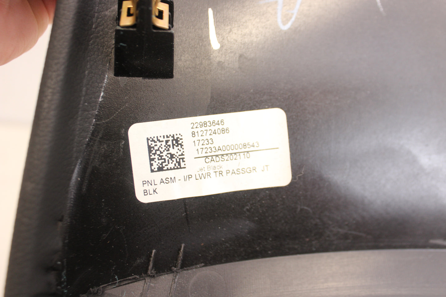 2018 Cadillac CTS-V RH Passenger Dashboard Trim Panel OEM