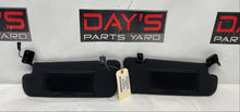 2005 Pontiac GTO RH & LH Sun Visors Sunvisors w/ Clips OEM