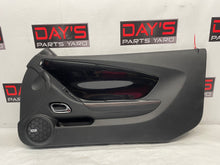 2013 Chevy Camaro ZL1 RH Passenger Carbon Flash Front Interior Door Panel OEM - Day's Parts Yard