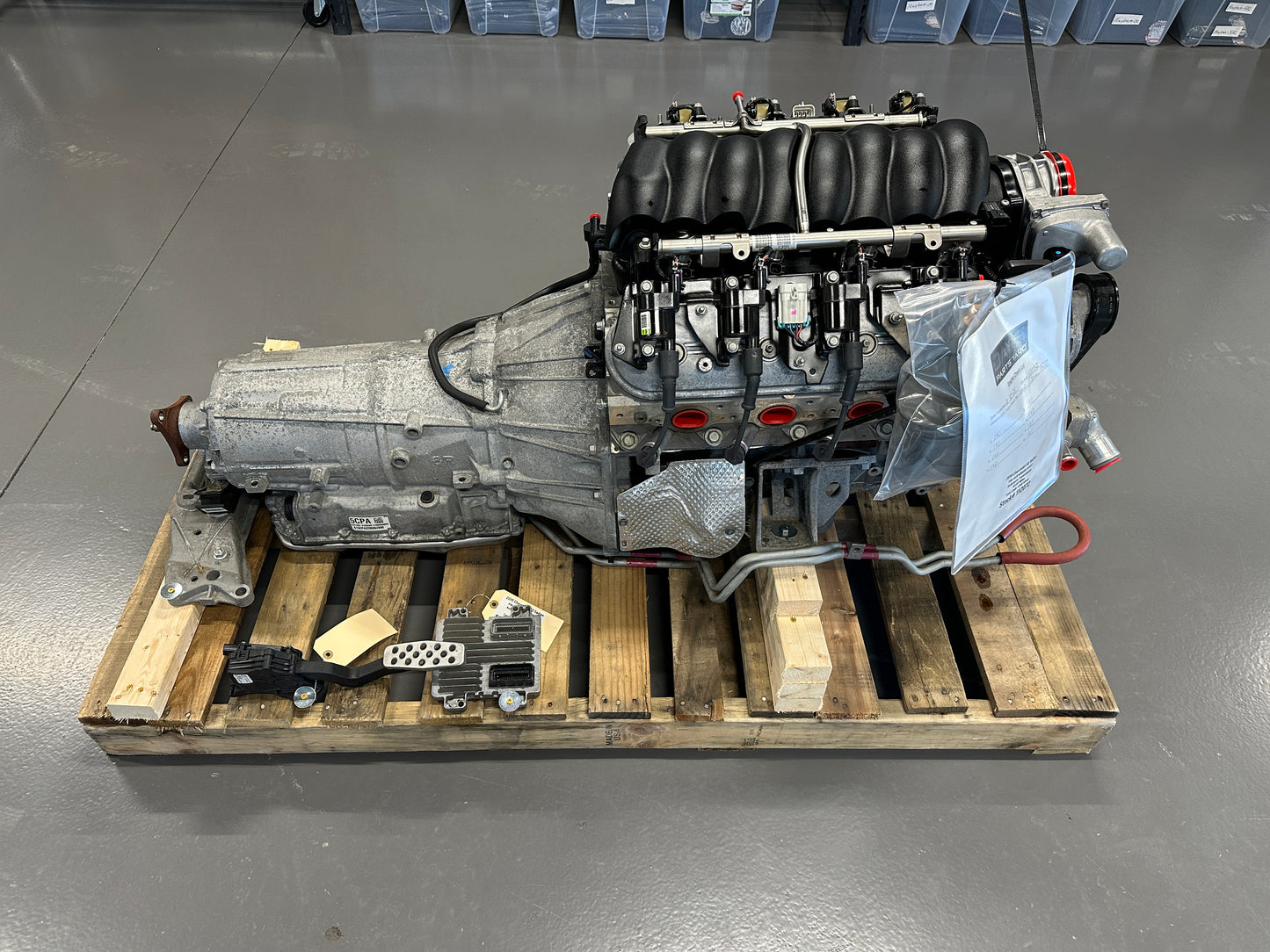 6.2L LS3 Engine 6L80 Automatic Transmission Drivetrain Pullout 415HP 57k