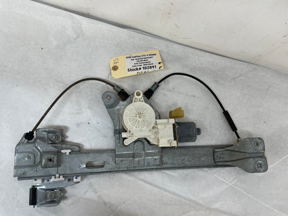 2010 Cadillac CTS-V Sedan LH Driver Rear Window Regulator w/ Motor OEM