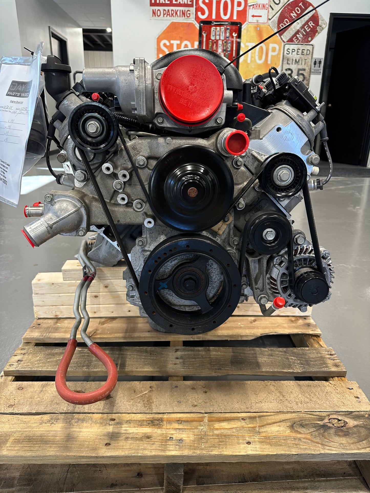 6.2L LS3 Engine 6L80 Automatic Transmission Drivetrain Pullout 415HP 57k