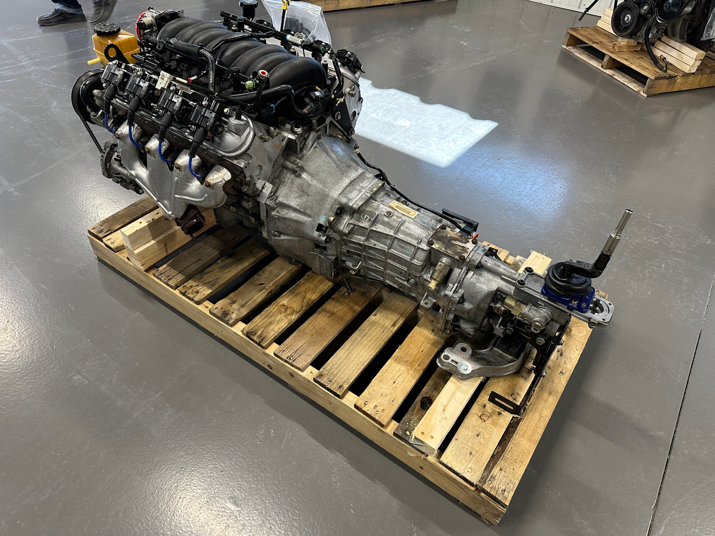 5.7L LS1 Engine T56 Manual Transmission Drivetrain Pullout 350HP 55K