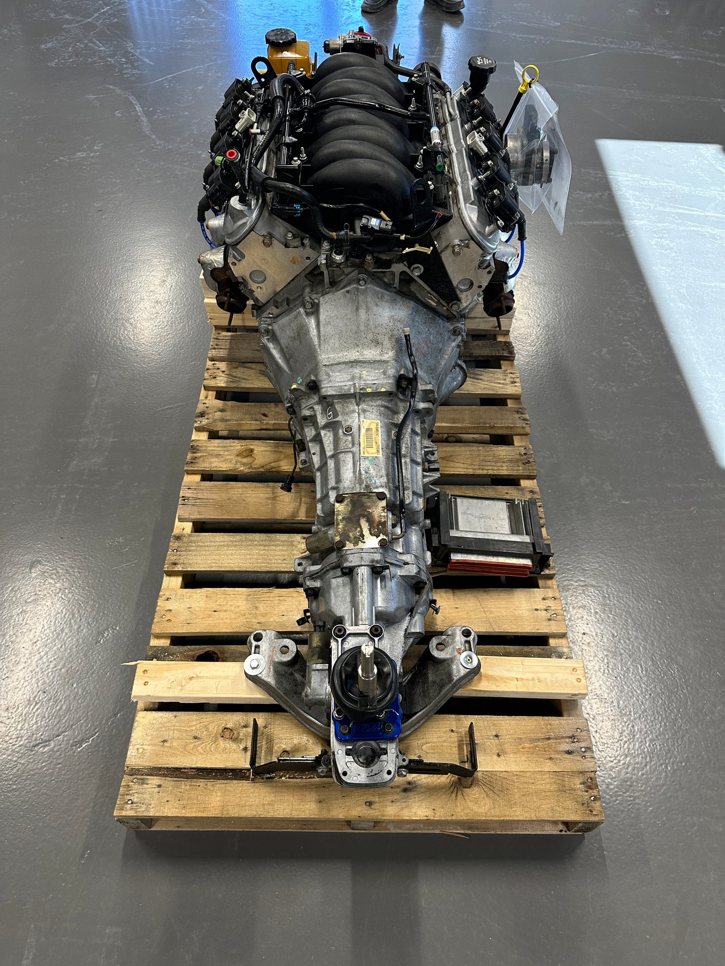 5.7L LS1 Engine T56 Manual Transmission Drivetrain Pullout 350HP 55K