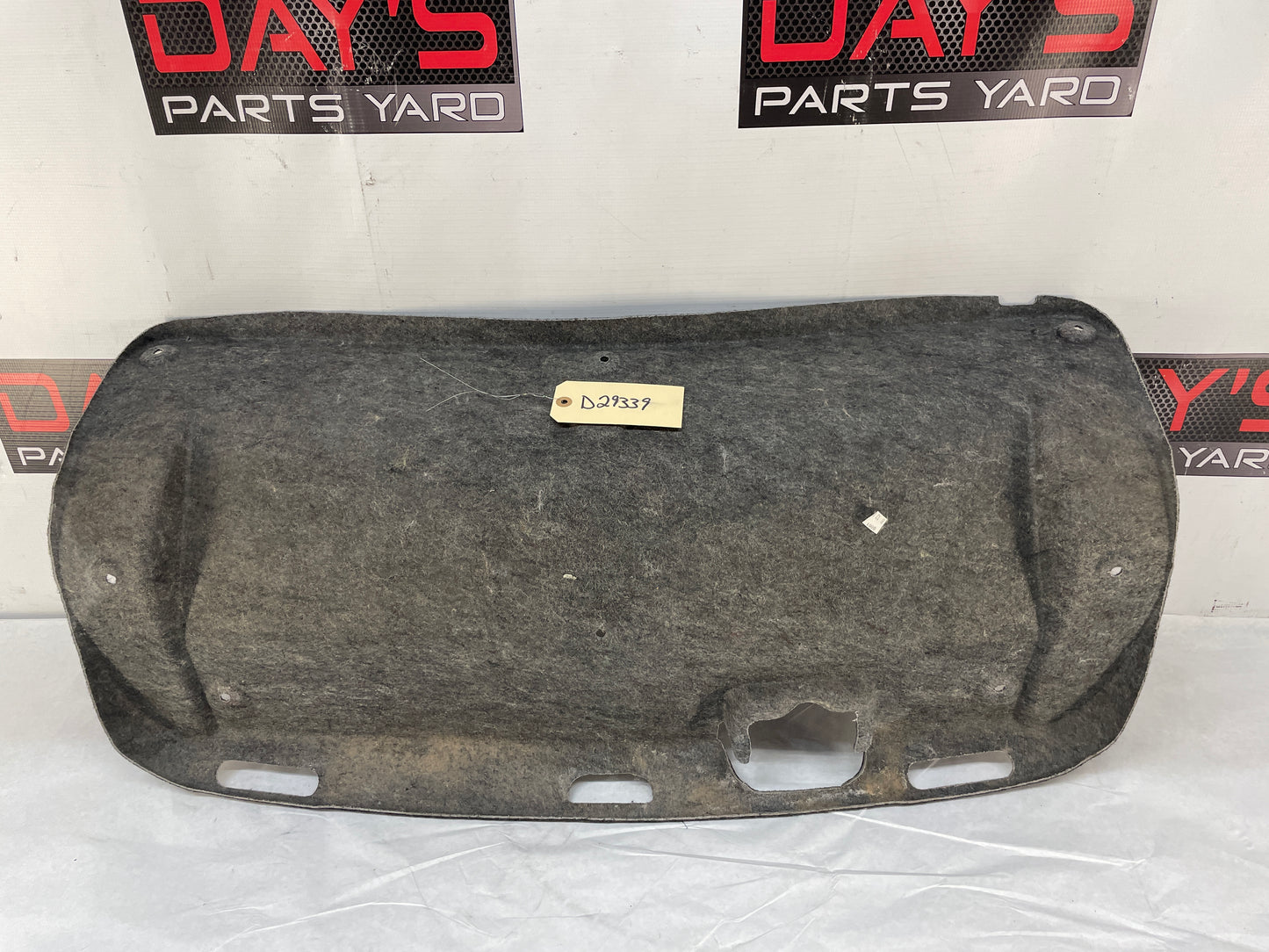 2010 Cadillac CTS-V Sedan Trunk Deck Lid Liner Carpet Felt Panel Trim OEM