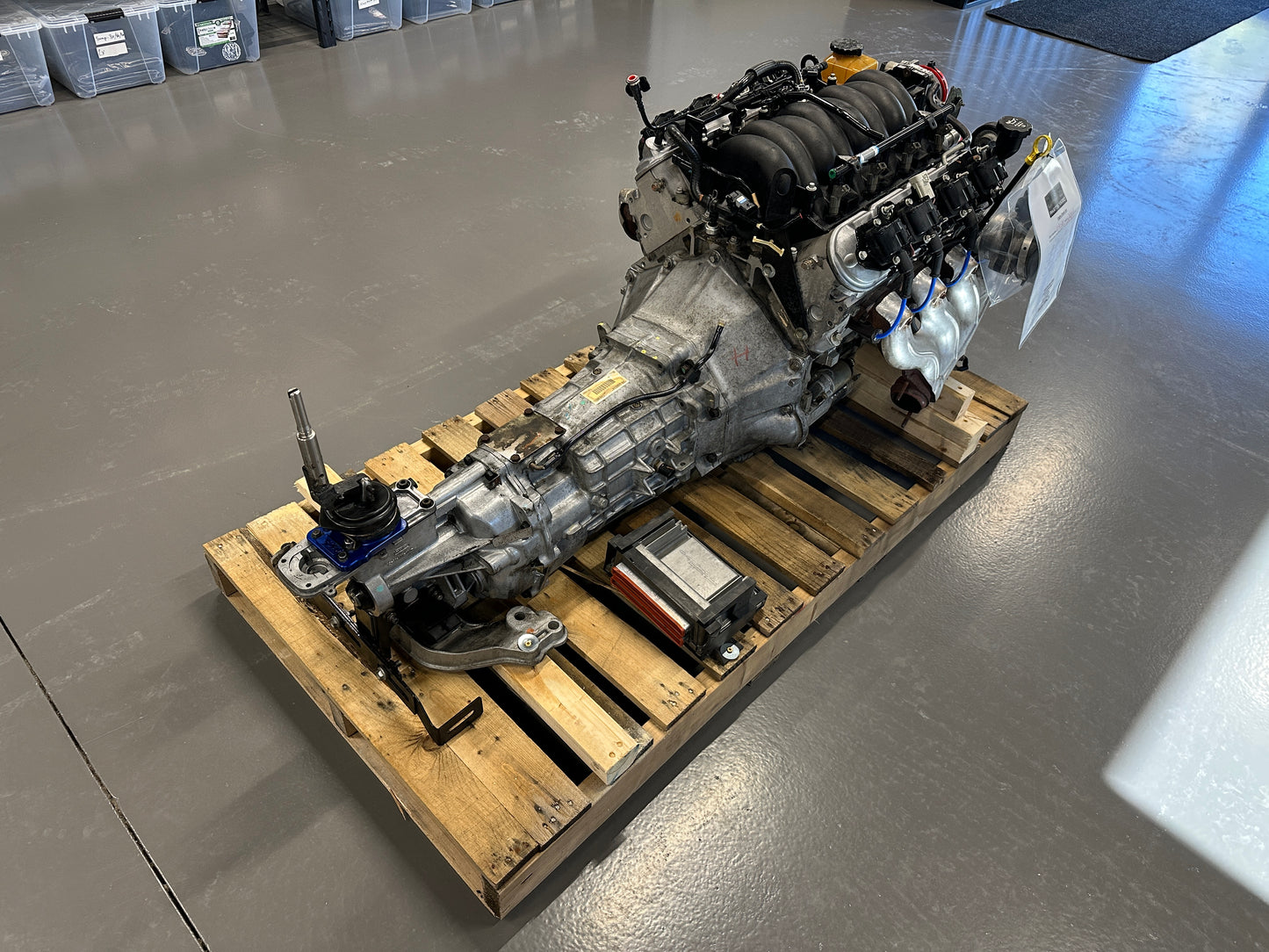 5.7L LS1 Engine T56 Manual Transmission Drivetrain Pullout 350HP 55K