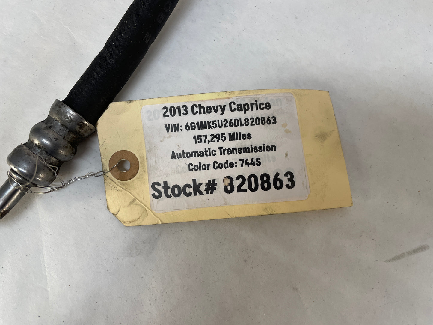 2013 Chevy Caprice Power Steering Line OEM - Day's Parts Yard