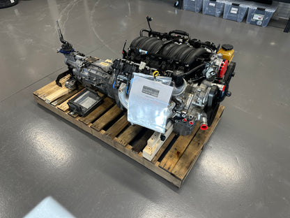5.7L LS1 Engine T56 Manual Transmission Drivetrain Pullout 350HP 55K