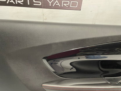 2013 Chevy Camaro ZL1 LH Driver Carbon Flash Front Interior Door Panel OEM - Day's Parts Yard