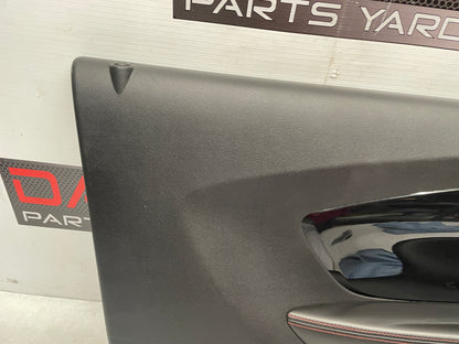 2013 Chevy Camaro ZL1 LH Driver Carbon Flash Front Interior Door Panel OEM - Day's Parts Yard