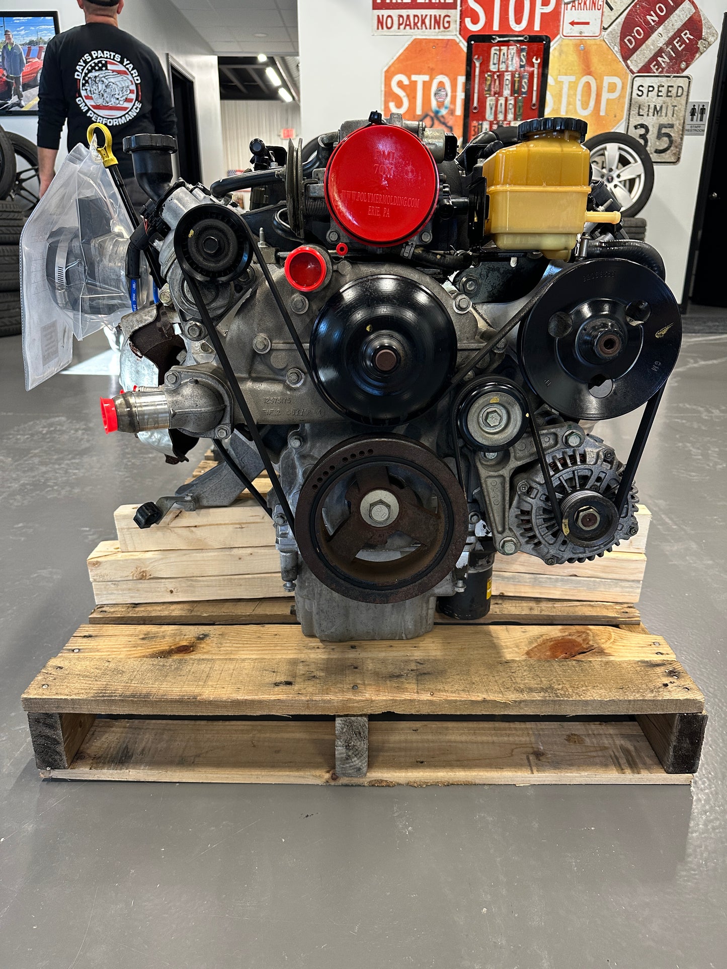 5.7L LS1 Engine T56 Manual Transmission Drivetrain Pullout 350HP 55K