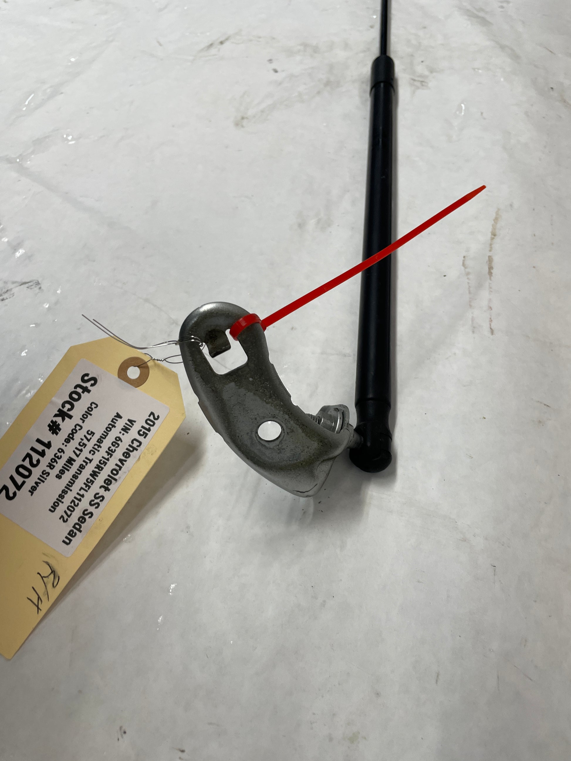 2015 Chevy SS Sedan Hood Shock Strut & Bracket OEM - Day's Parts Yard