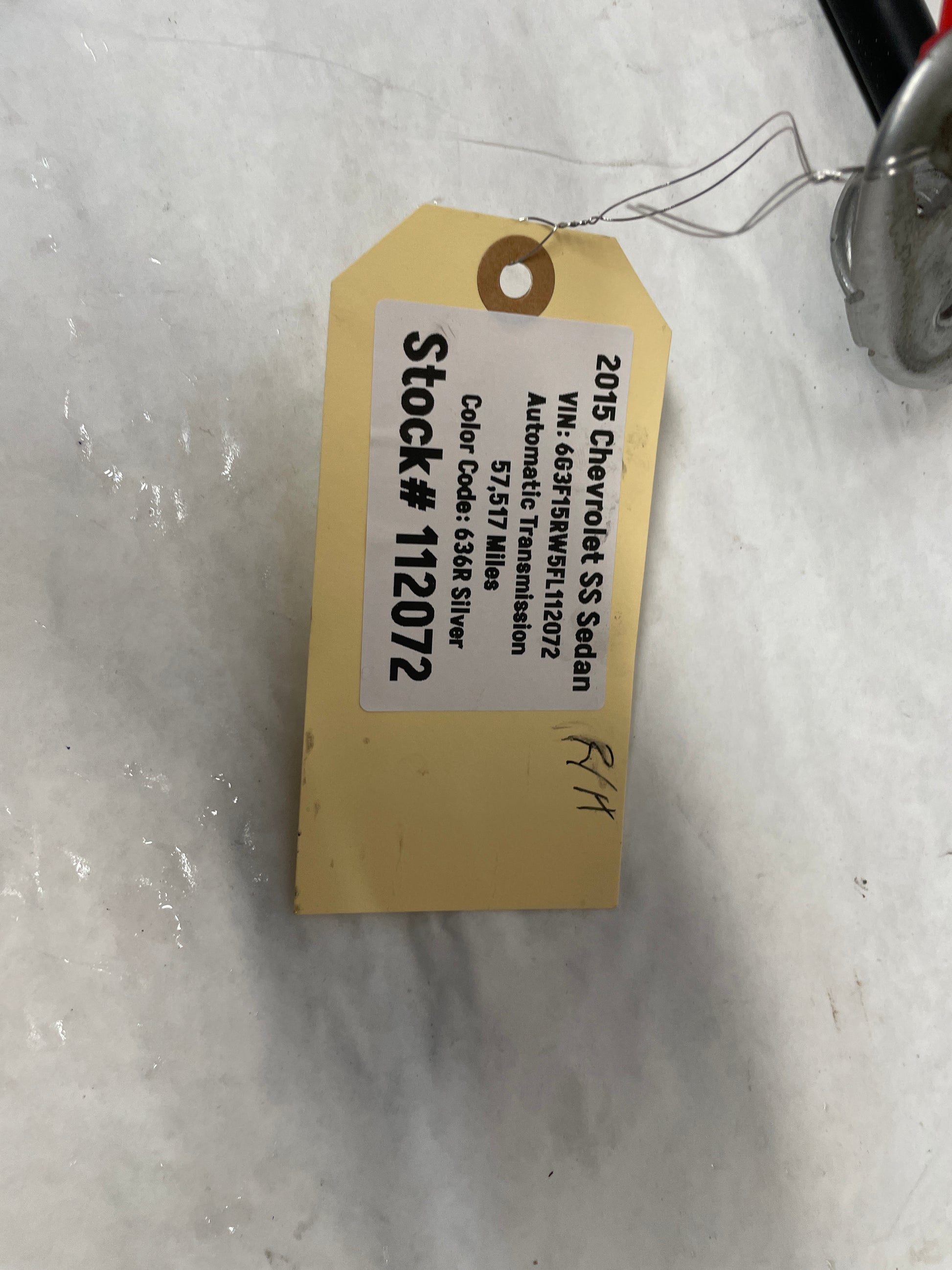 2015 Chevy SS Sedan Hood Shock Strut & Bracket OEM - Day's Parts Yard