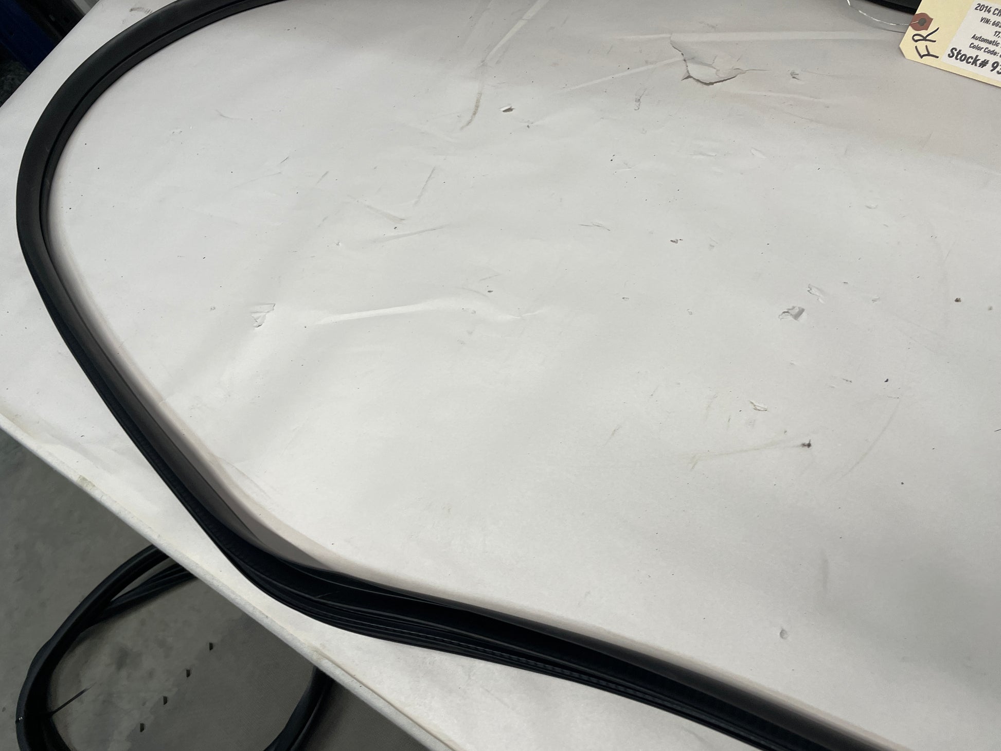 2014 Chevy SS Sedan RH Passenger Front Door Weather Strip Rubber Seal OEM - Day's Parts Yard