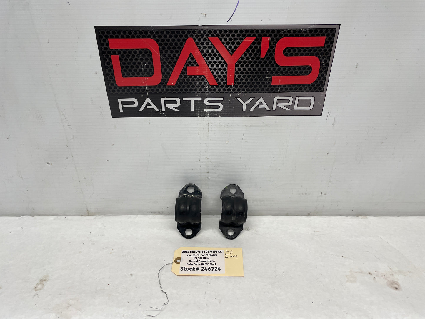 2015 Chevy Camaro SS Front Sway Bar Brackets OEM