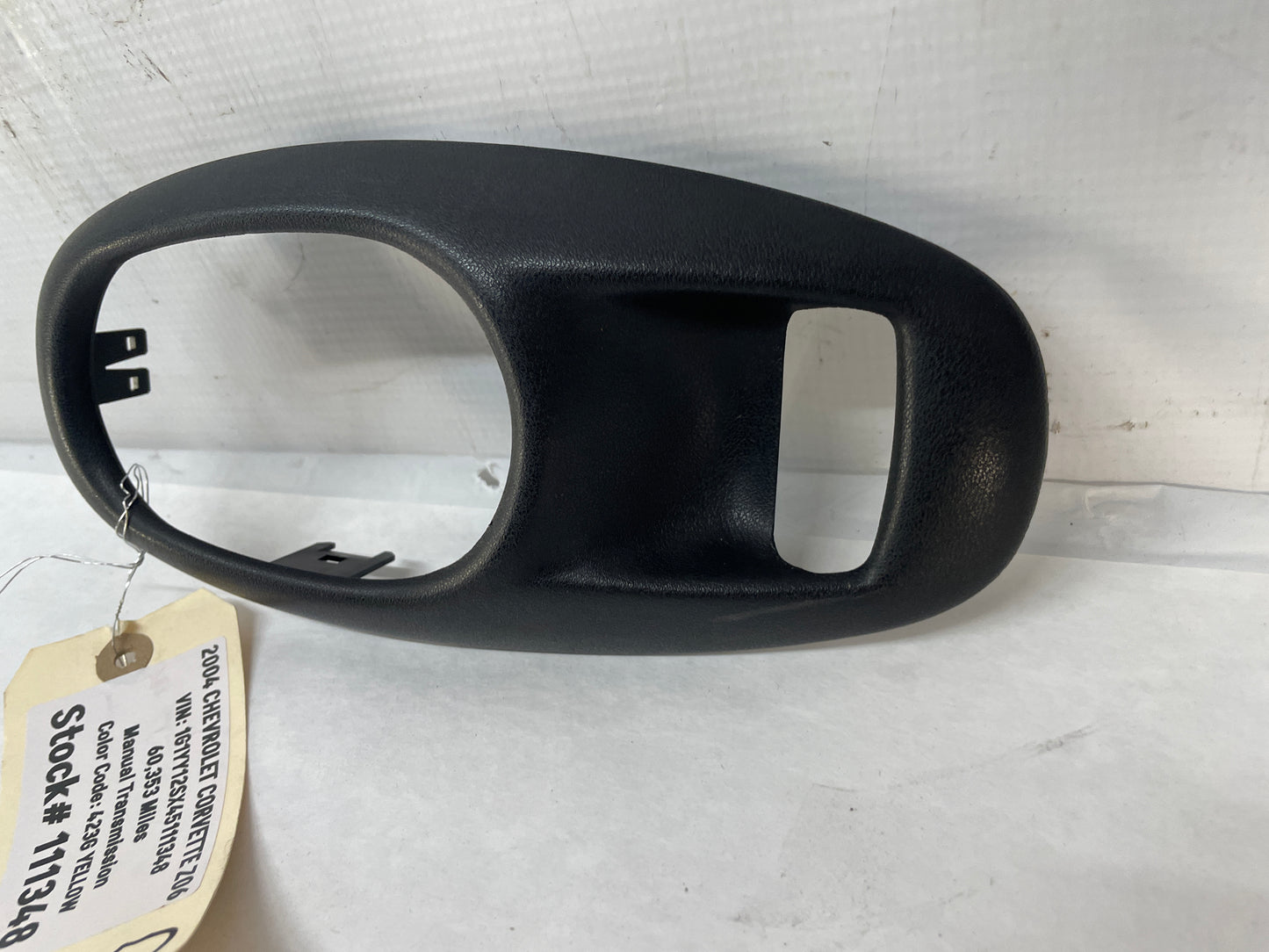 2004 Chevy C5 Corvette Z06 LH Driver Interior Door Handle Bezel OEM - Day's Parts Yard
