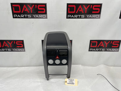 2005 Pontiac GTO Center Dash Radio HVAC Bezel Plate Panel Trim OEM - Day's Parts Yard