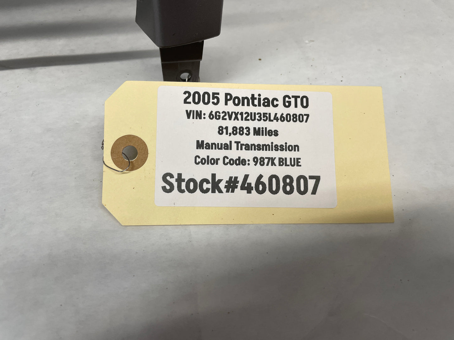 2005 Pontiac GTO Center Dash Radio HVAC Bezel Plate Panel Trim OEM - Day's Parts Yard